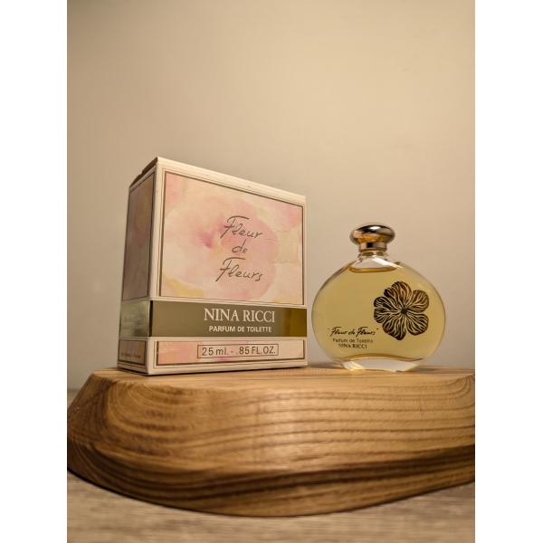 Дневные духи Nina Ricci Fleur de Fleurs PDT 25 мл винтаж 1980-х годов сплэш