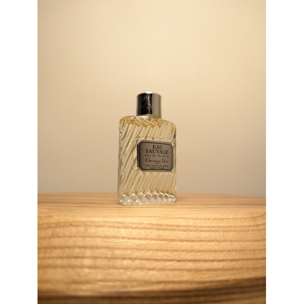 Туалетная вода Christian Dior Eau Sauvage EDT 10 мл винтаж 1994 года сплэш