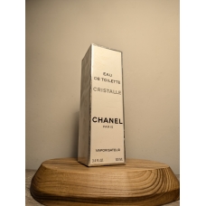 Туалетная вода Chanel Cristalle EDT 100 мл винтаж 1991 года спрей в слюде