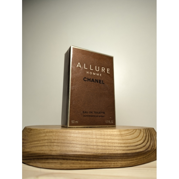 Туалетная вода Chanel Allure Homme EDT 50 мл винтаж 1998 года спрей в слюде