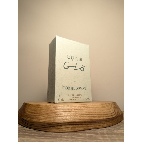 Туалетная вода Giorgio Armani Acqua di Gio EDT 50 мл винтаж 1996 года спрей в слюде