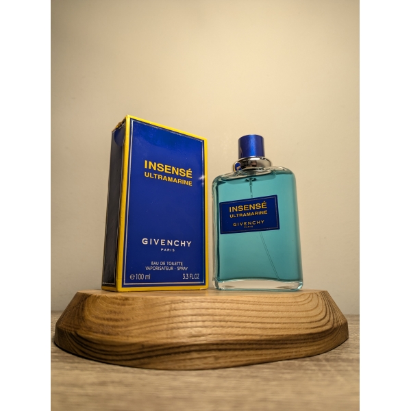 Туалетная вода Givenchy Insense Ultramarine EDT 100 мл винтаж 2004 года спрей