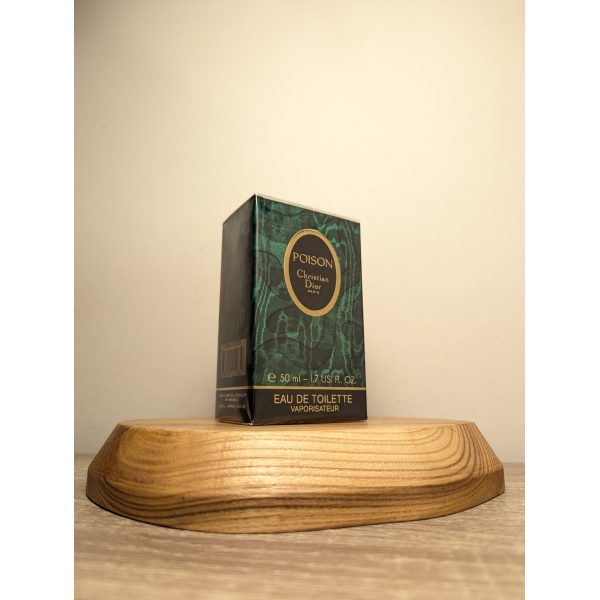 Туалетная вода Christian Dior Poison EDT 50 мл винтаж 1992 года спрей в слюде