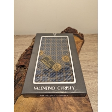 Оригинальный носовой платок Valentino Christy синий