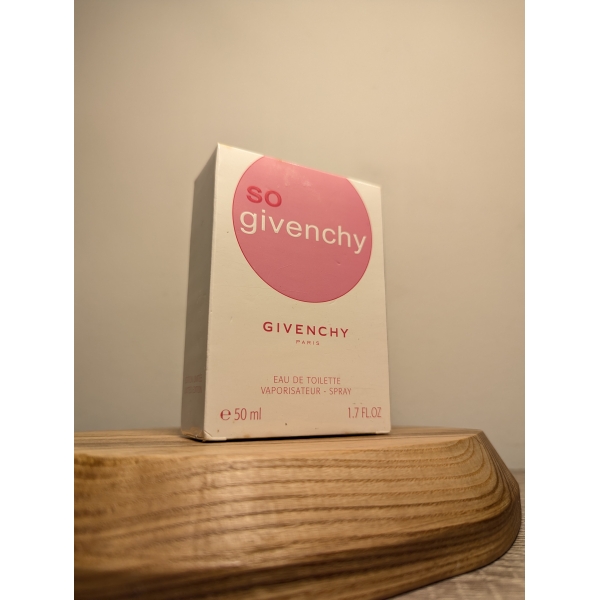 Туалетная вода Givenchy So Givenchy EDT 50 мл винтаж 2004 года спрей в слюде