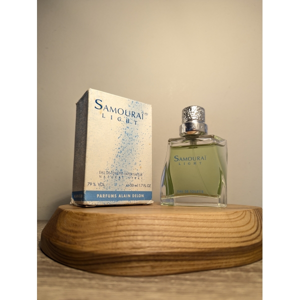 Туалетная вода Alain Delon Samourai Light EDT 50 мл винтаж 1995 года спрей